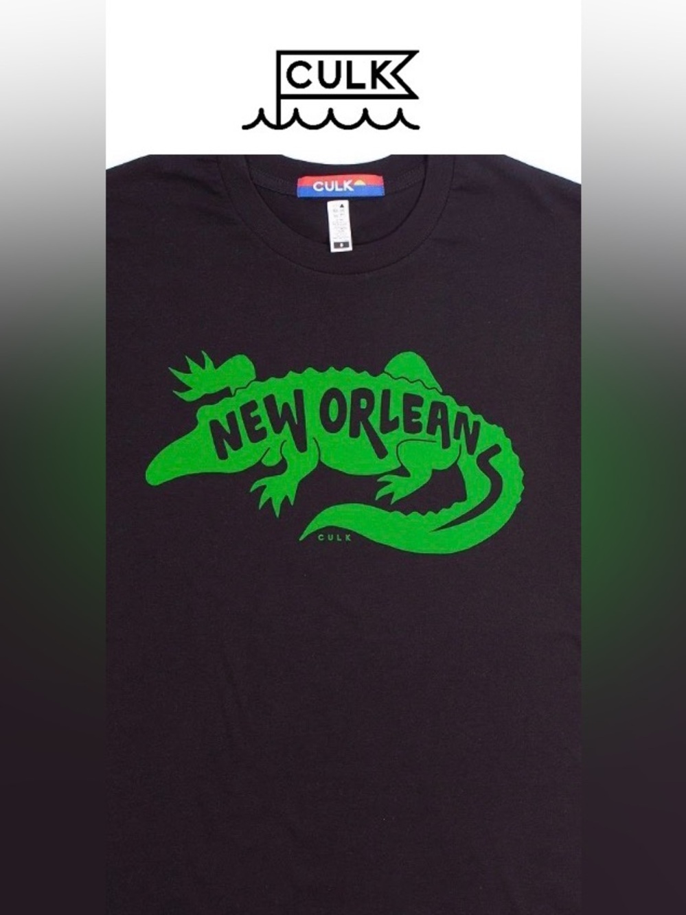 Culk New Orleans crewneck sweatshirt size L VGUC